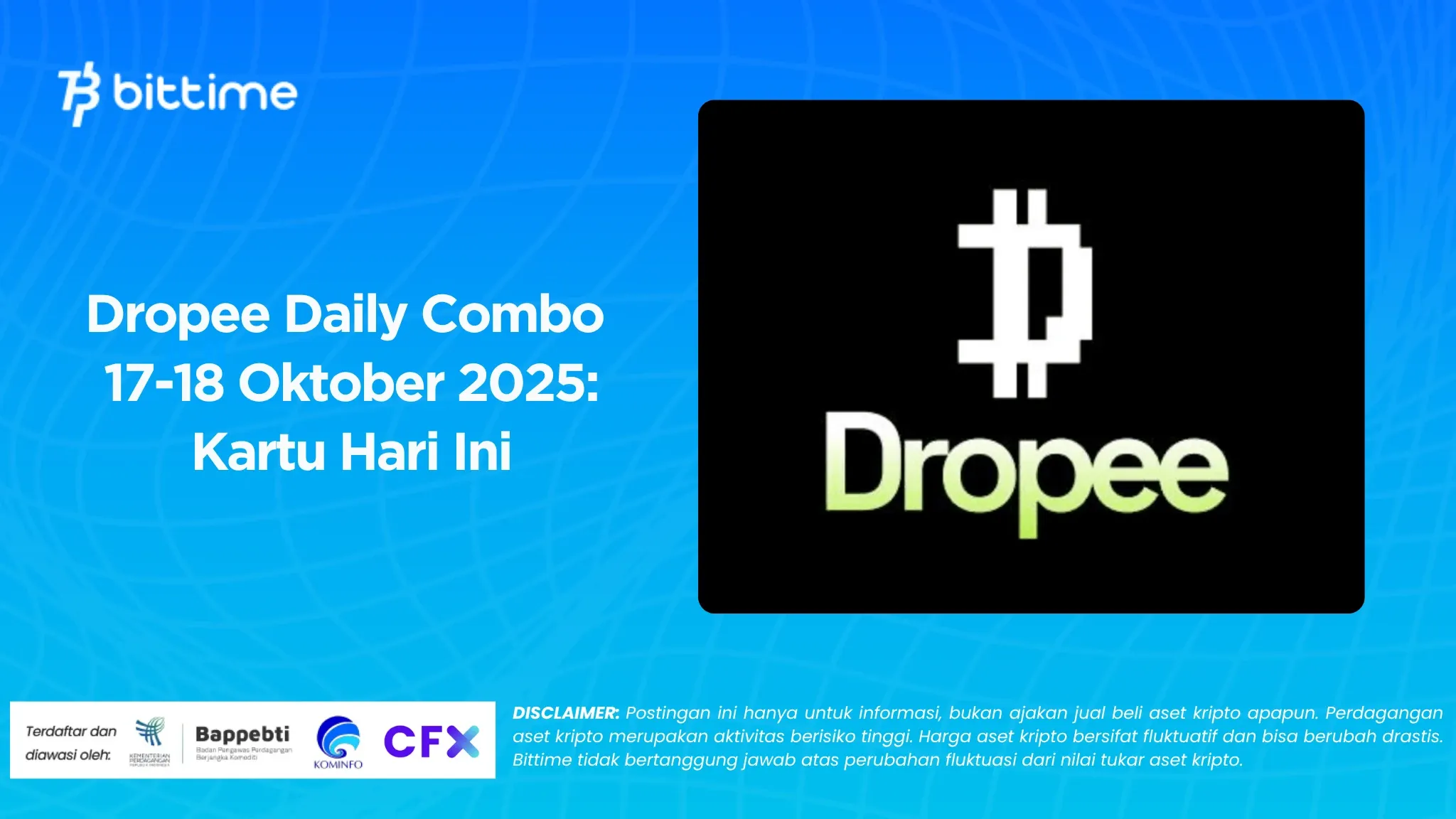 Dropee Daily Combo 17 Oktober 2025