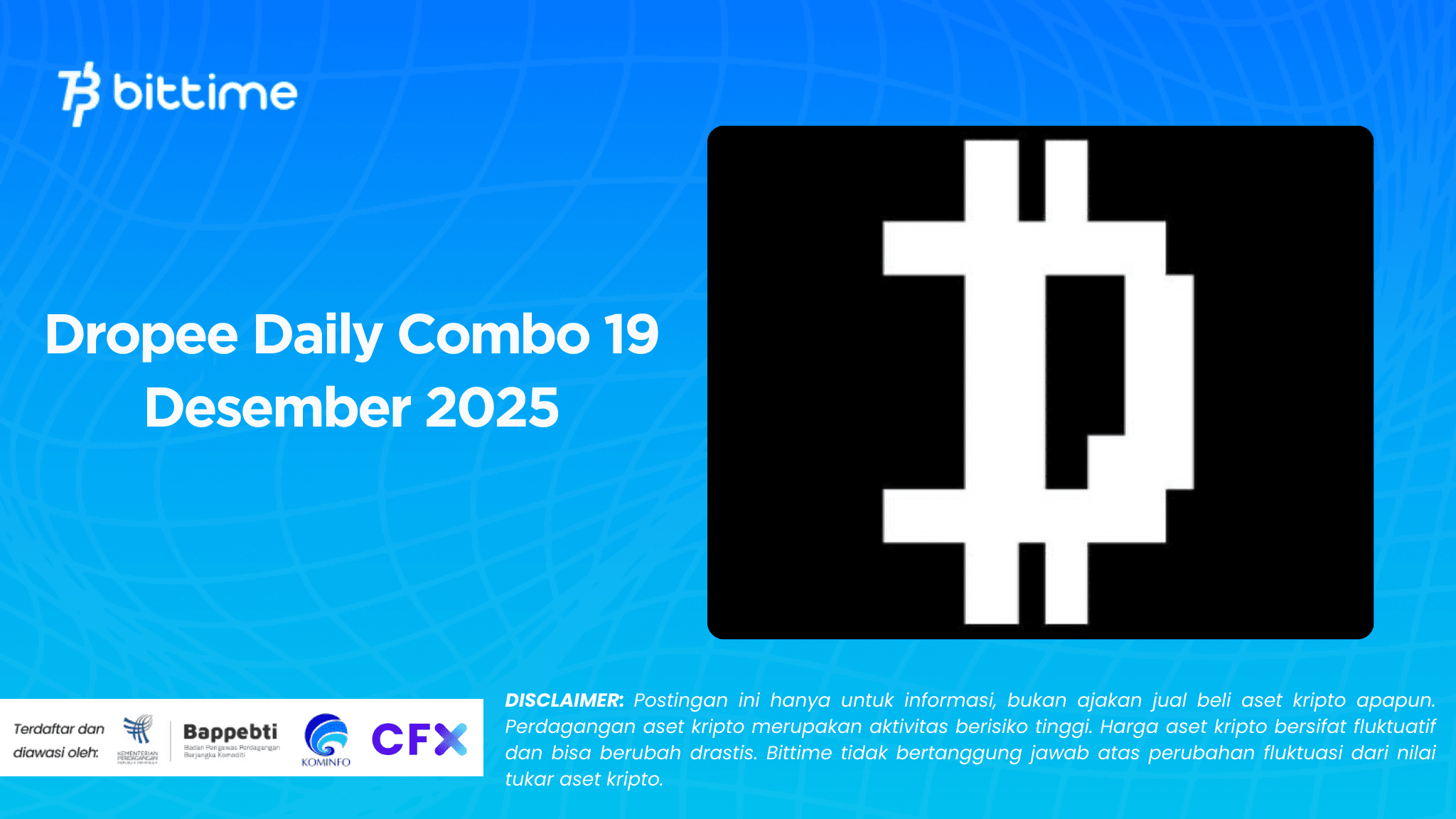 Dropee Daily Combo 19 Desember 2025