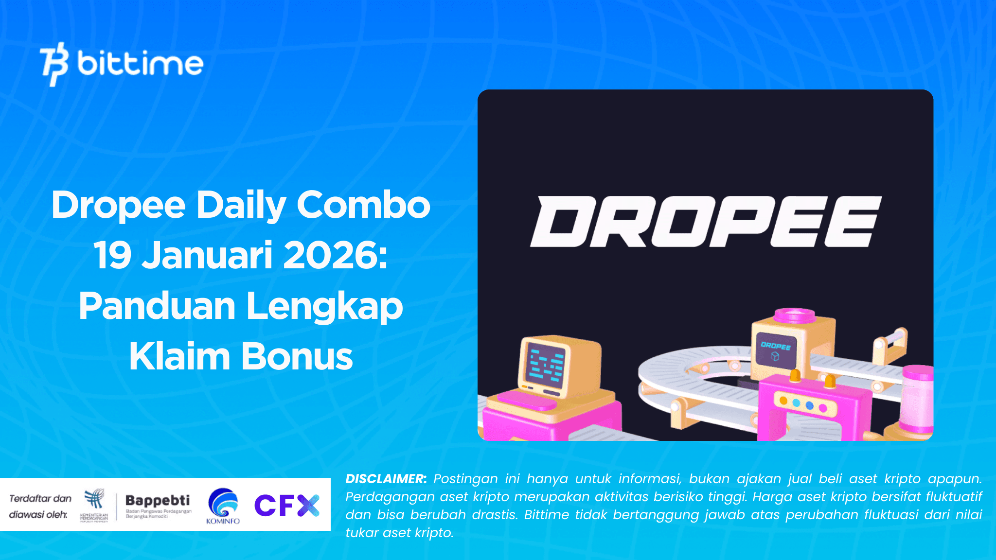 Dropee Daily Combo 19 Januari 2026: Panduan Lengkap Klaim Bonus