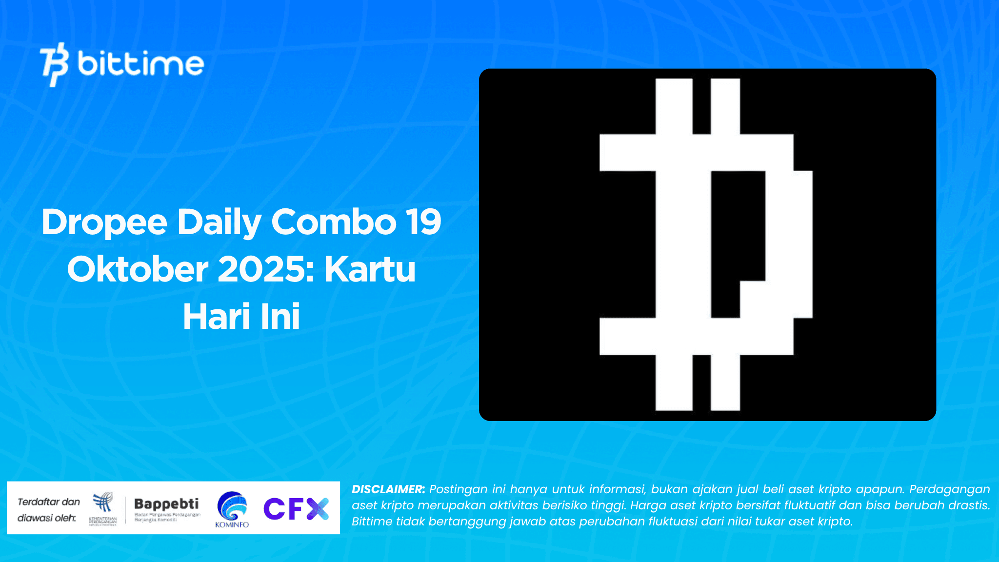 Dropee Daily Combo 19 Oktober 2025: Update Kartu dan Cara Klaim Hadiah