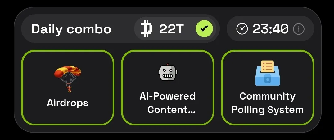 Dropee Daily Combo 20 November 2025