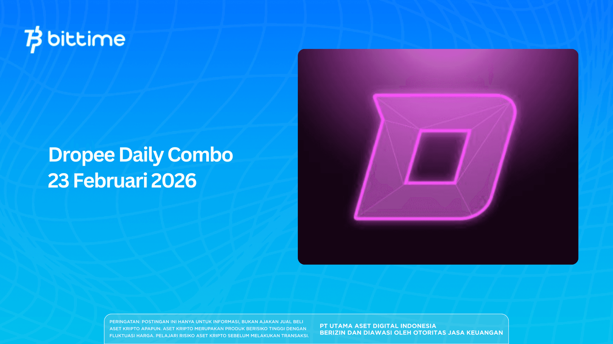 Dropee Daily Combo 23 Februari 2026