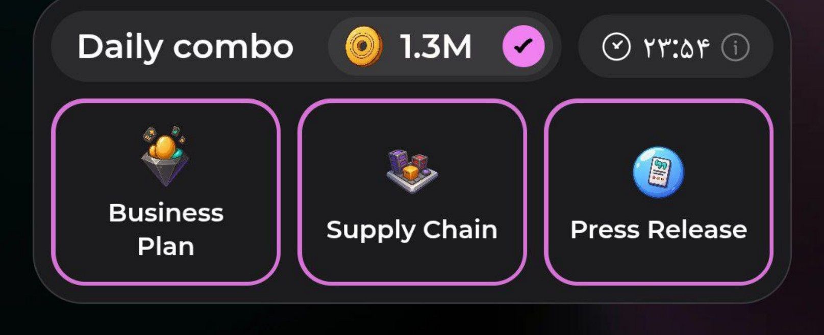 Dropee Daily Combo 24-25 Januari 2026.