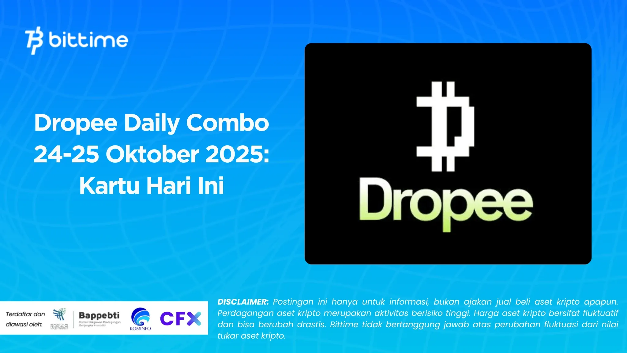 Dropee Daily Combo 24 Oktober 2025