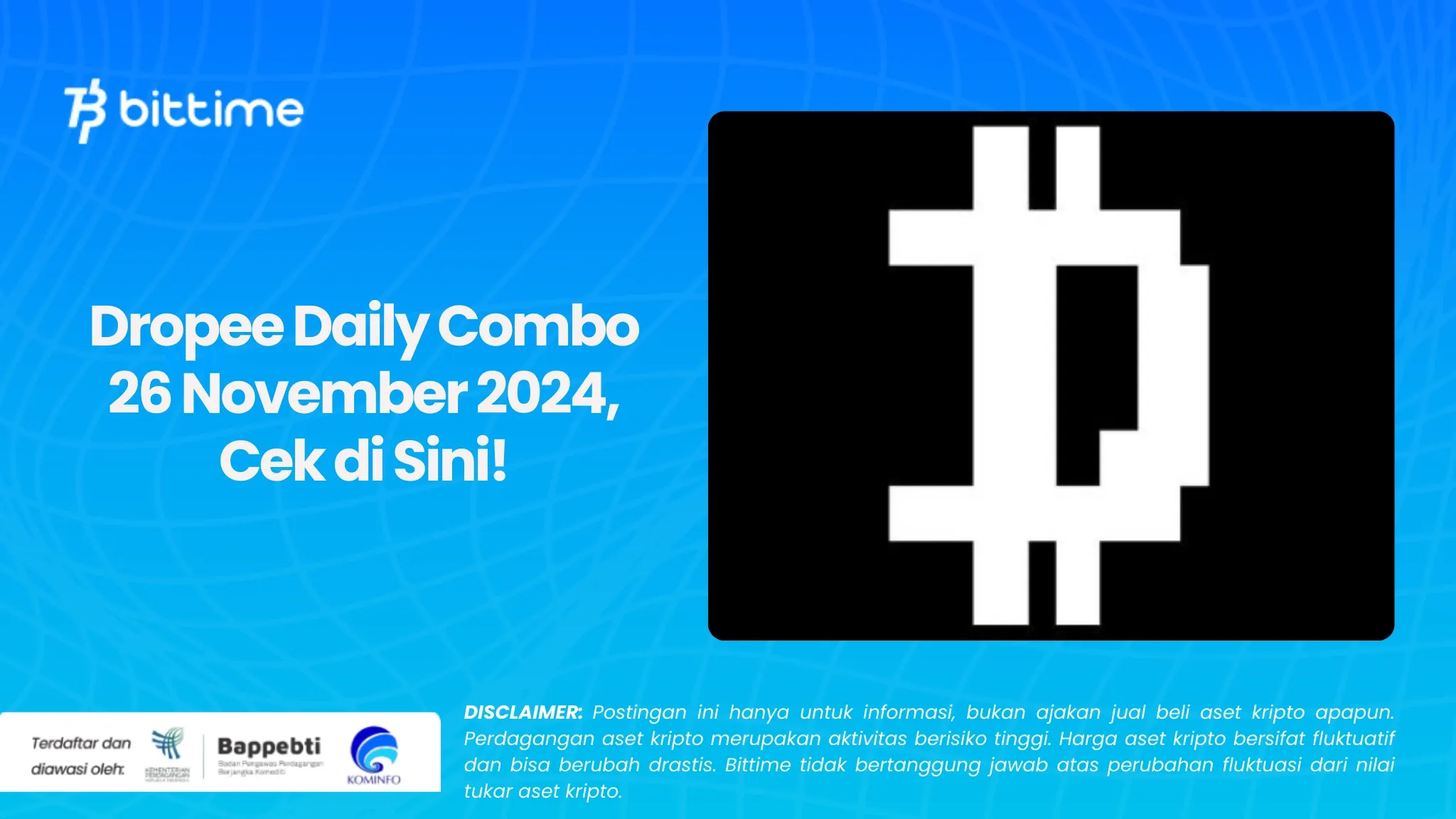 Dropee Daily Combo 26 November 2024, Cek di Sini!.webp