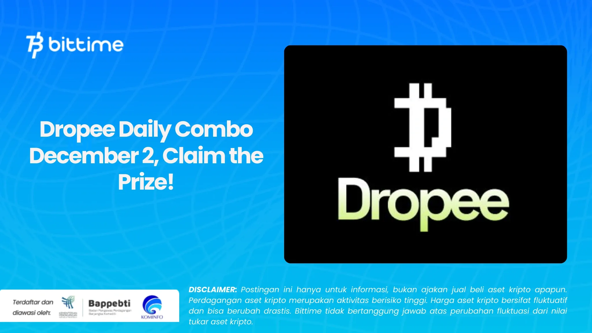 Dropee Daily Combo 2 Desember, Klaim Hadiahnya! (1).webp