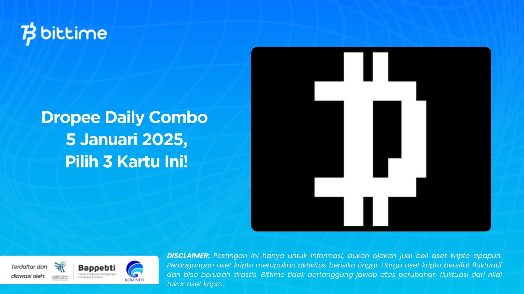 Dropee Daily Combo 5 Januari 2025, Pilih 3 Kartu Ini!.webp