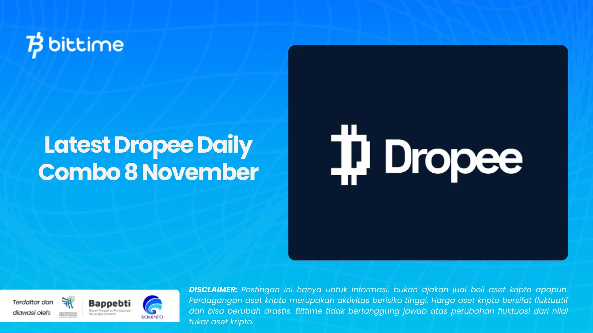 Dropee Daily Combo 8 November Terbaru (1).webp