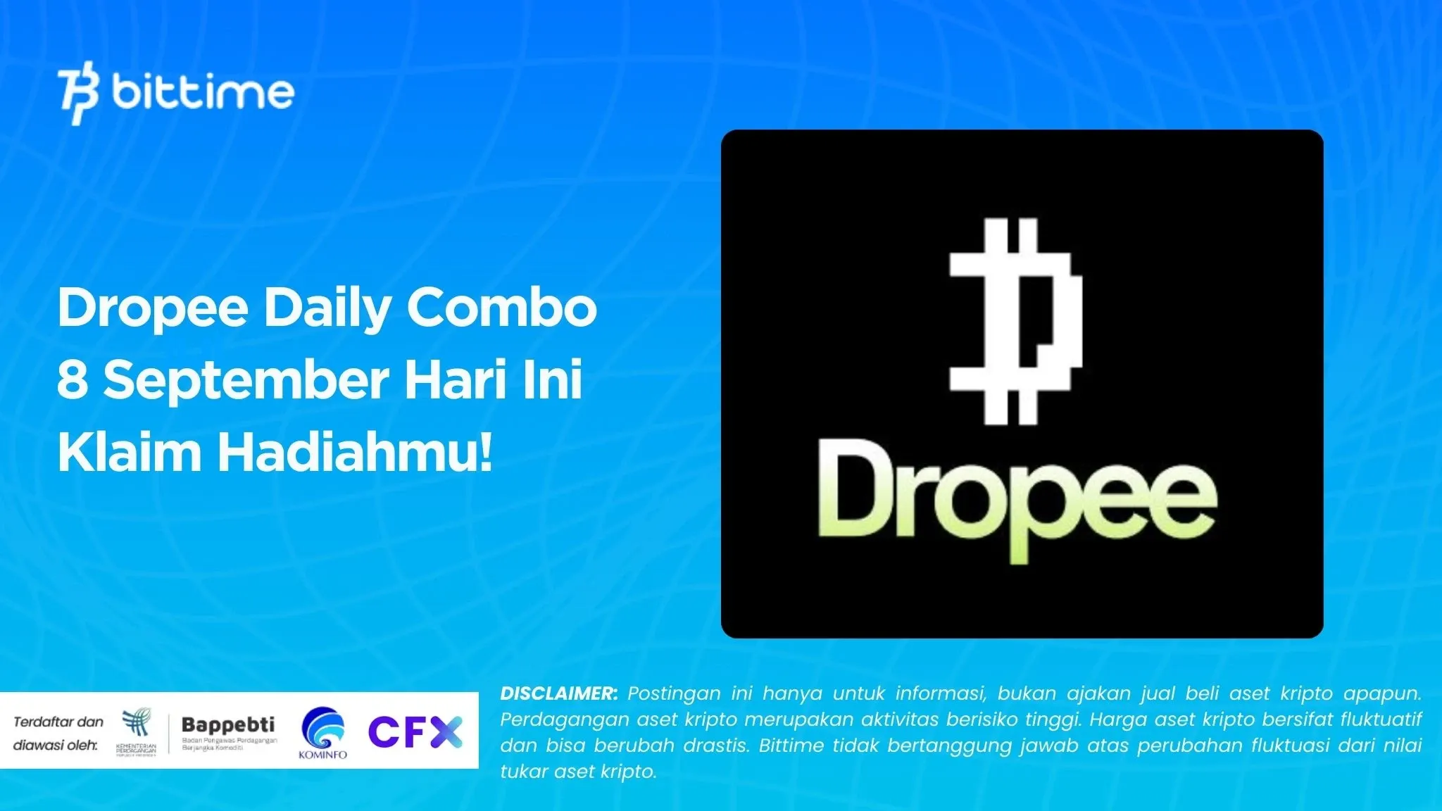 Dropee Daily Combo 8 September Hari Ini Klaim Hadiahmu!.webp