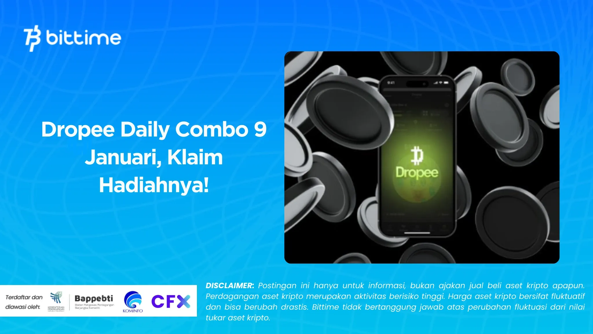 Dropee Daily Combo 9 Januari, Klaim Hadiahnya!.webp