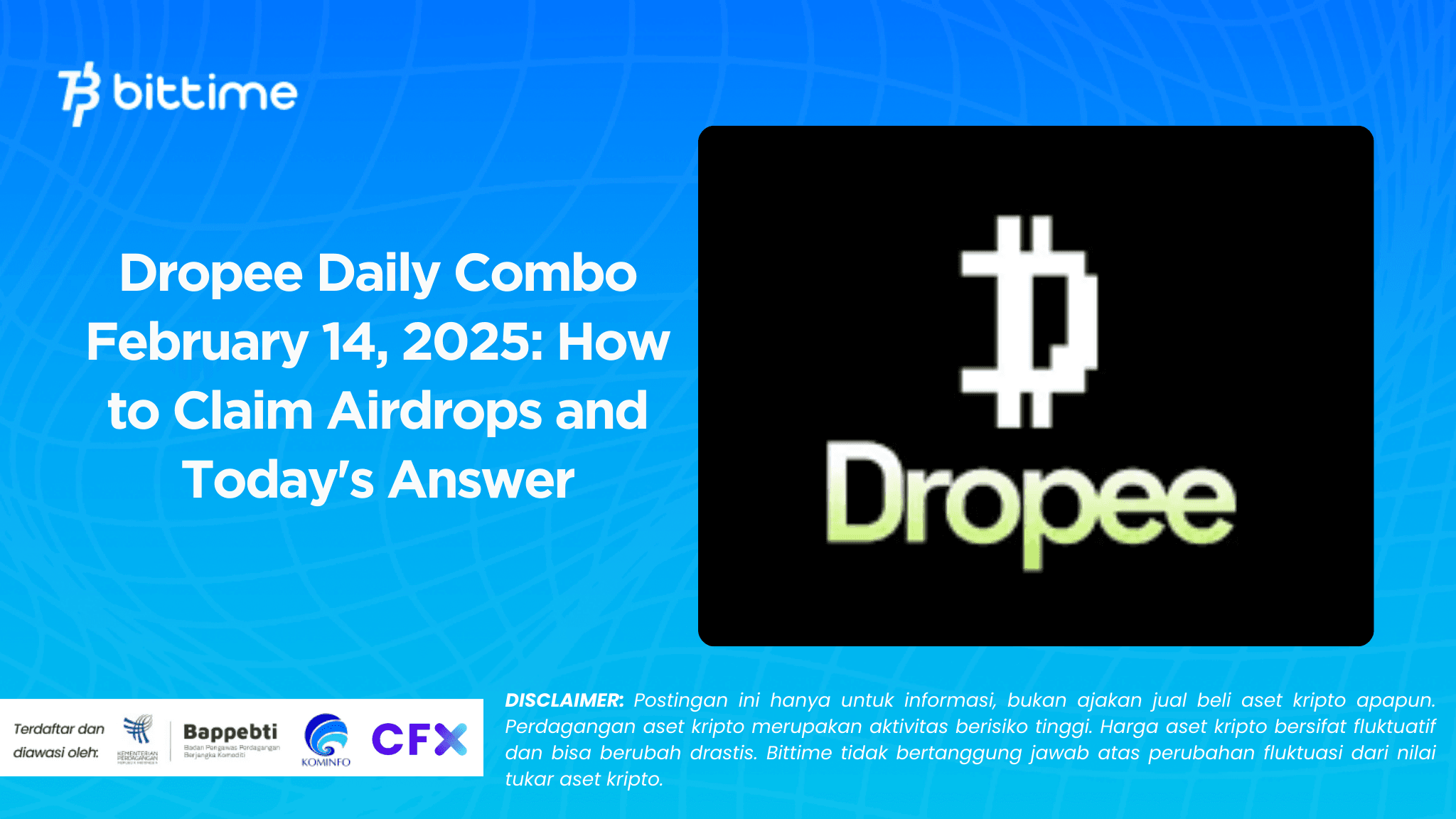 Dropee Daily Combo February 14, 2025 How to Claim Airdrops and Today's Answer.png