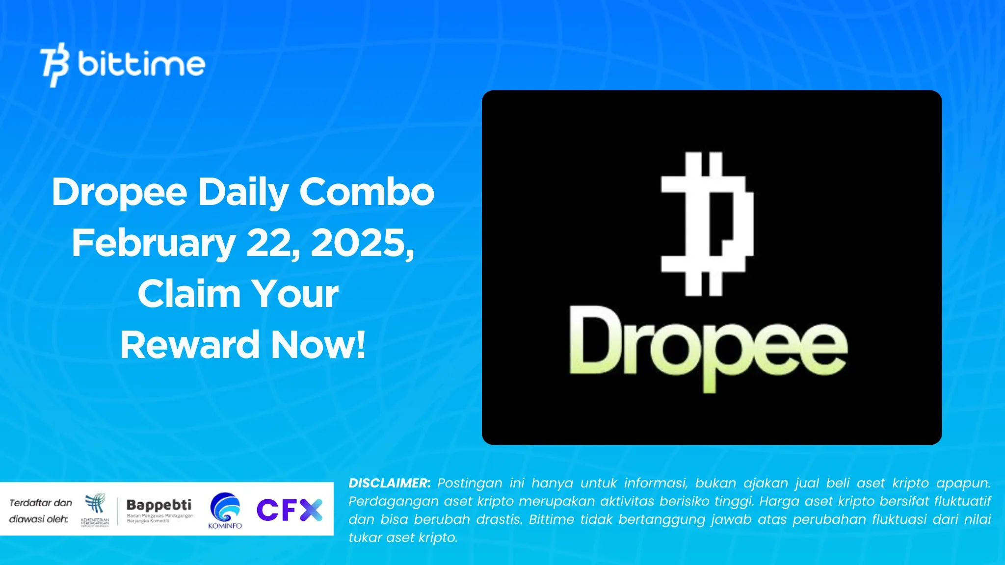 Dropee Daily Combo February 22, 2025