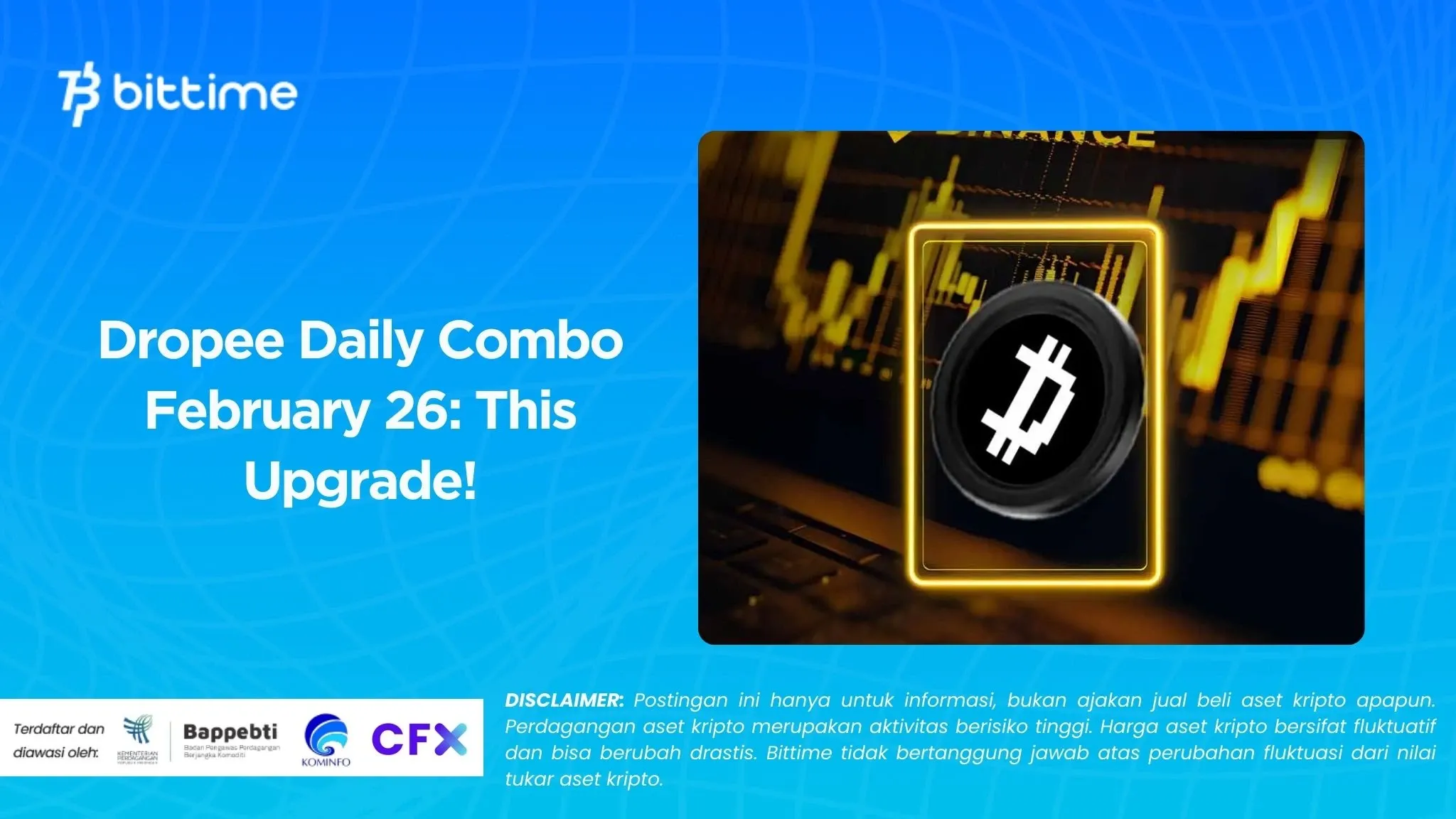 Dropee Daily Combo February 26 This Upgrade!