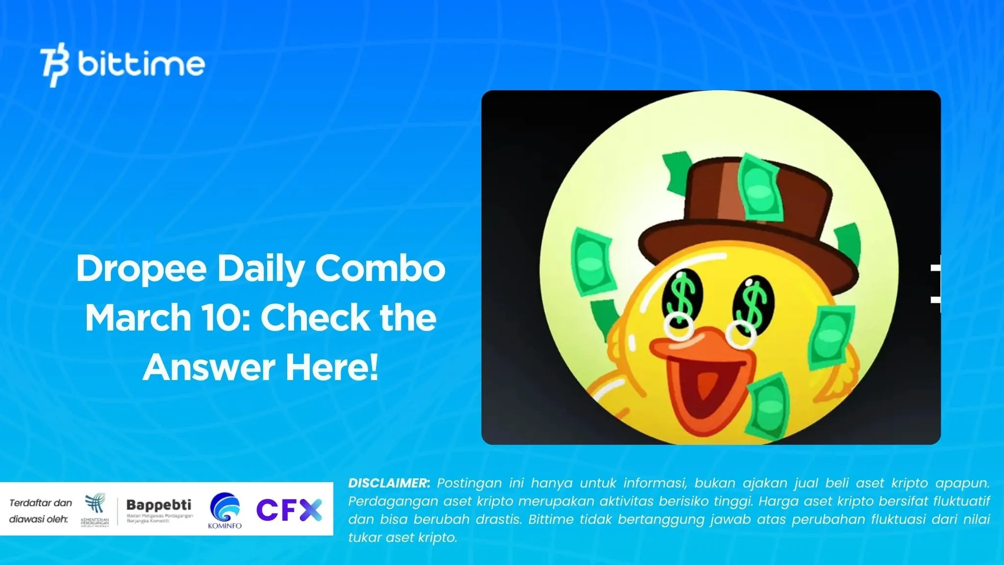 Dropee Daily Combo March 10 Check the Answer Here!