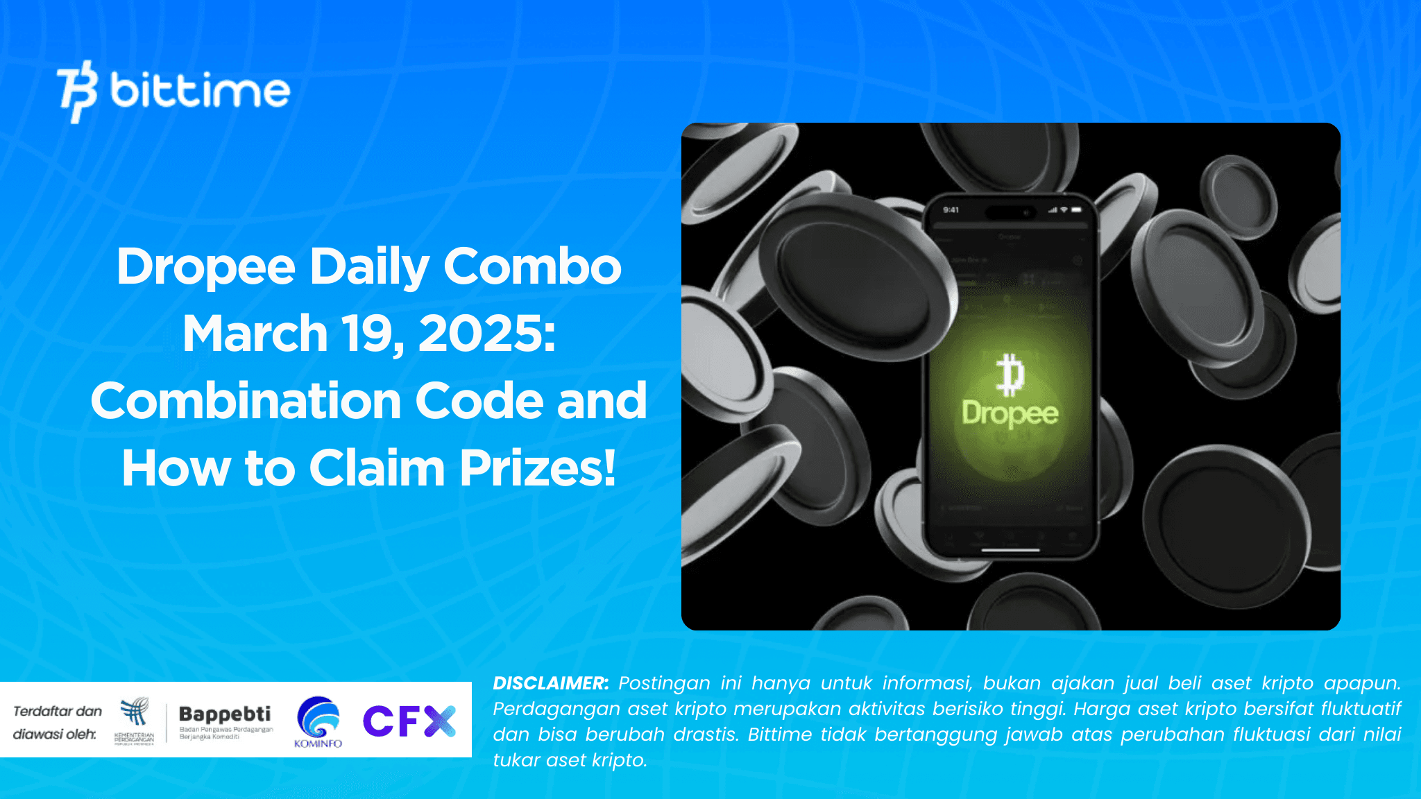 Dropee Daily Combo March 19, 2025: Combination Code and How to Claim Prizes!
