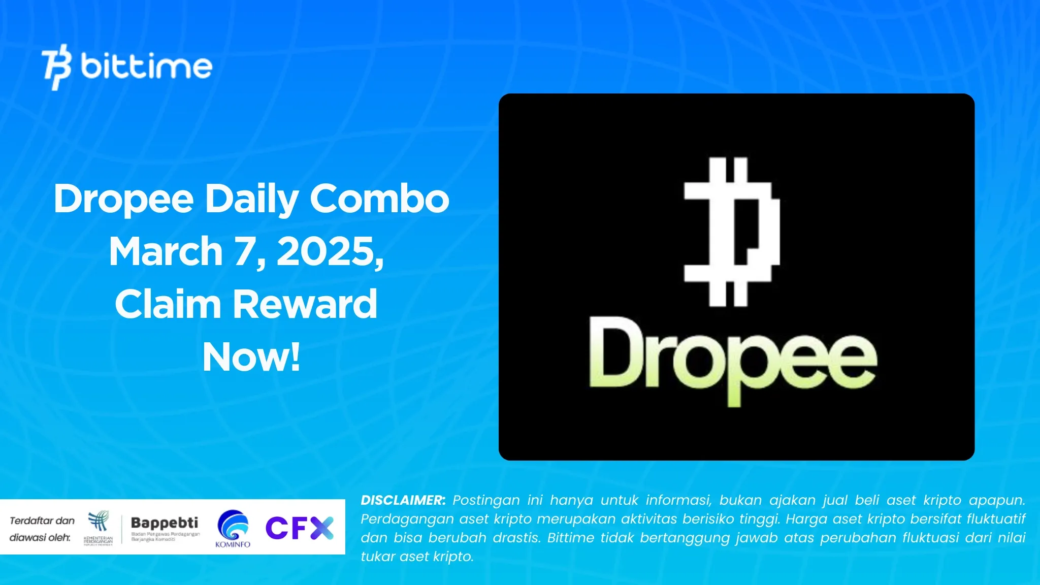Dropee Daily Combo March 7, 2025, Claim Reward Now!