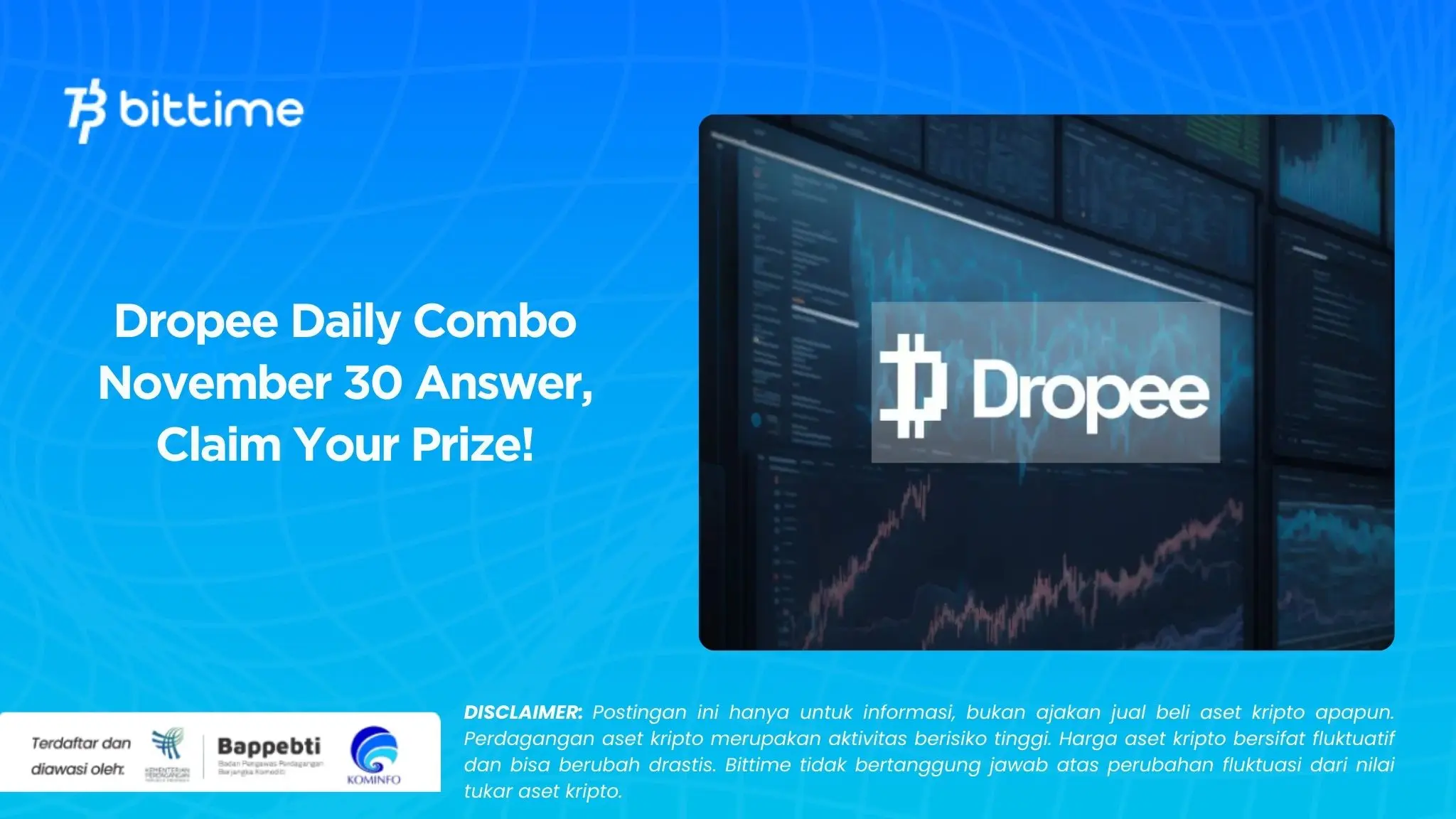 Dropee Daily Combo November 30 Answer, Claim Your Prize!.webp