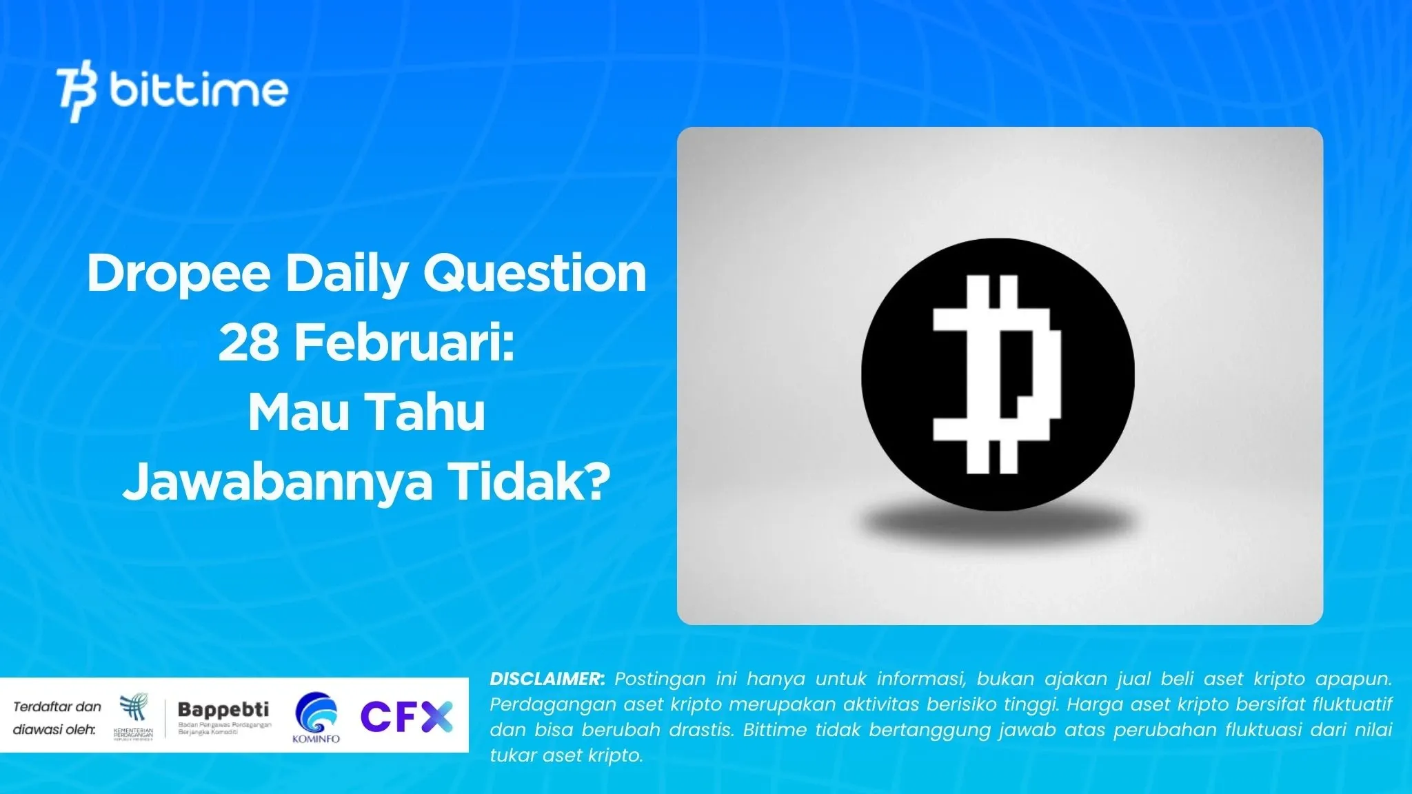 Dropee Daily Question 28 Februari Mau Tahu Jawabannya Tidak