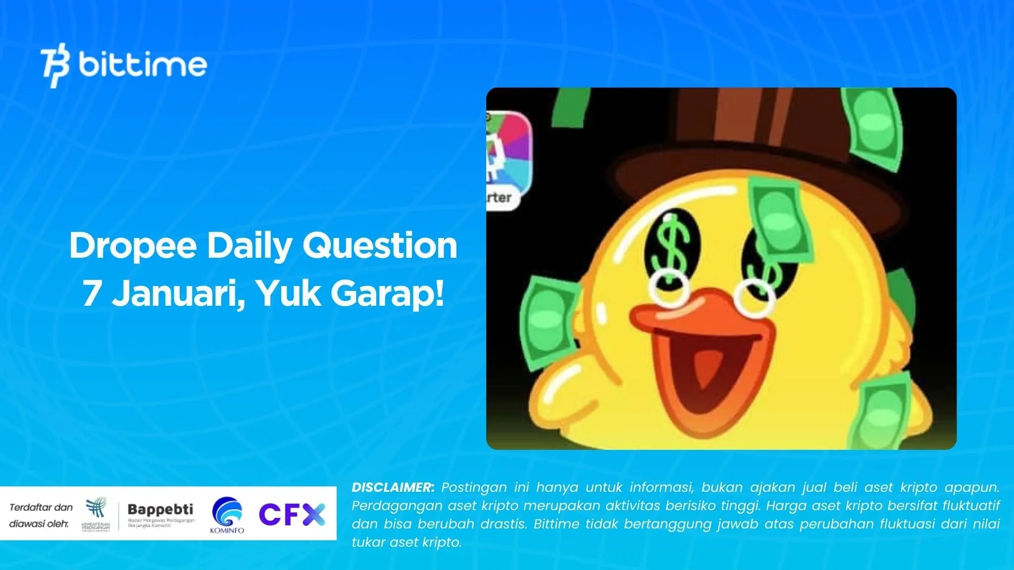 Dropee Daily Question 7 Januari