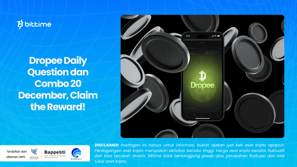 Dropee Daily Question dan Combo 20 Desember, Claim the Reward!.png