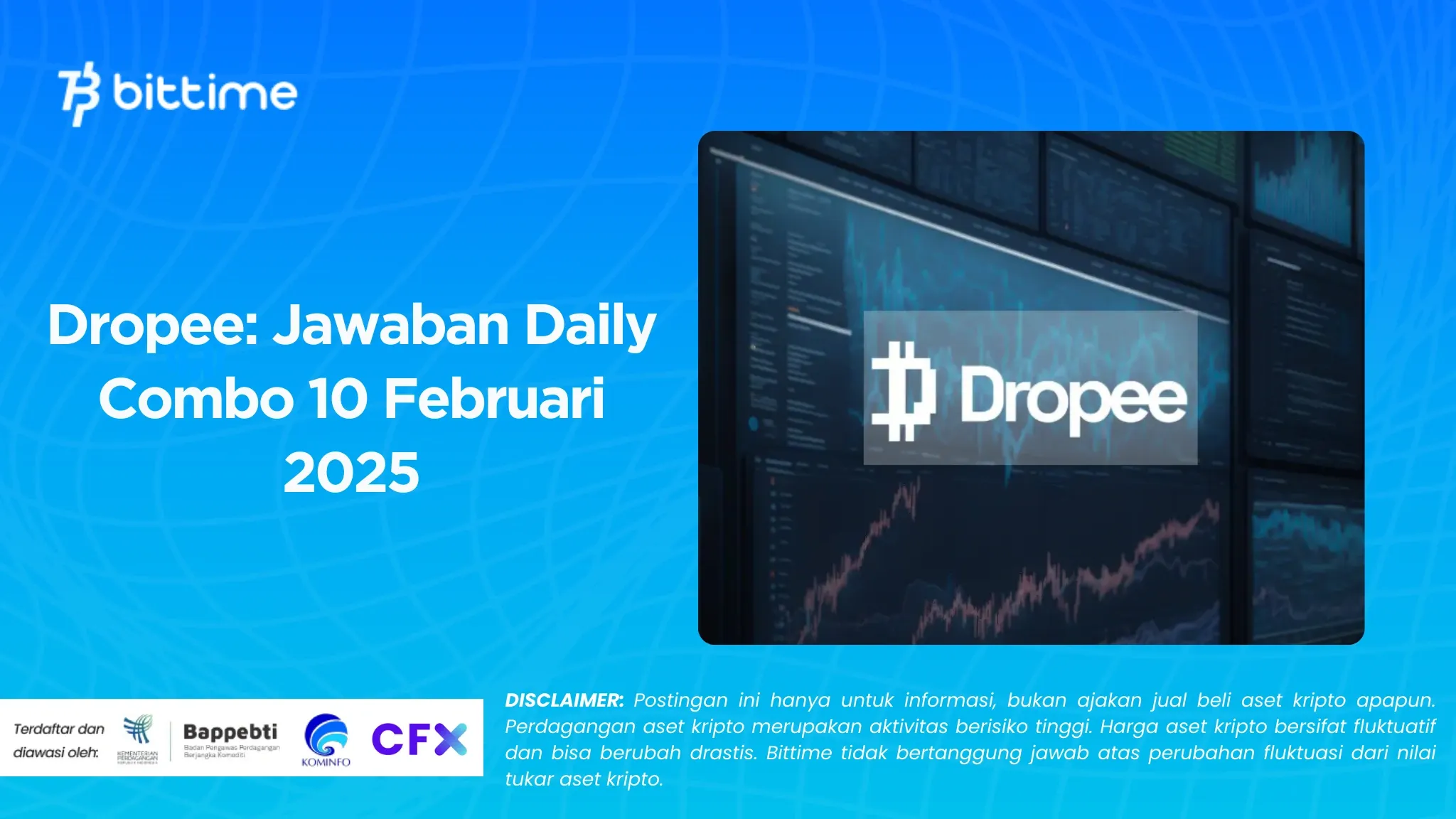 Dropee Jawaban Daily Combo 10 Februari 2025