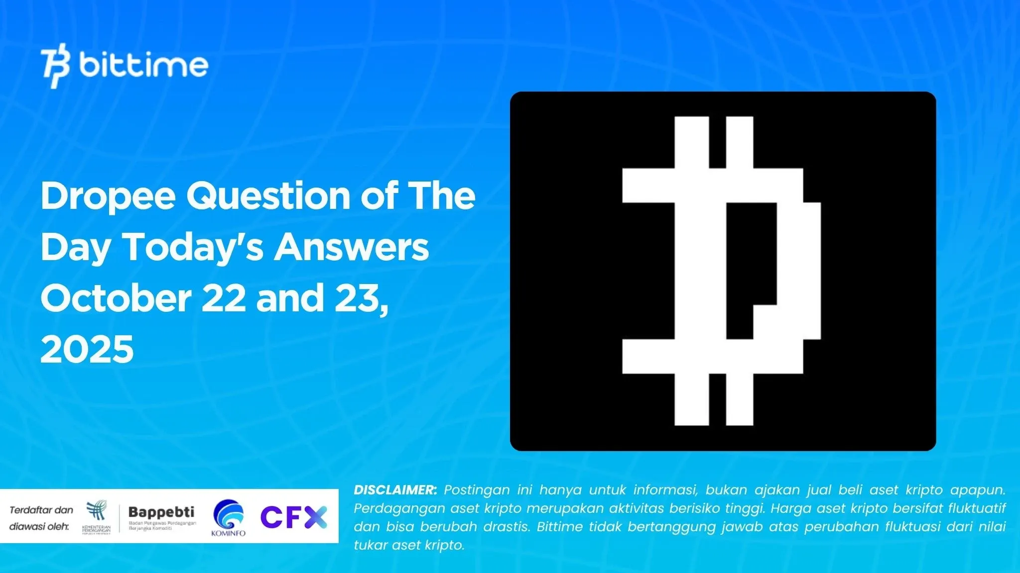 Dropee Question of The Day Today's Answers October 22 and 23, 2025.webp