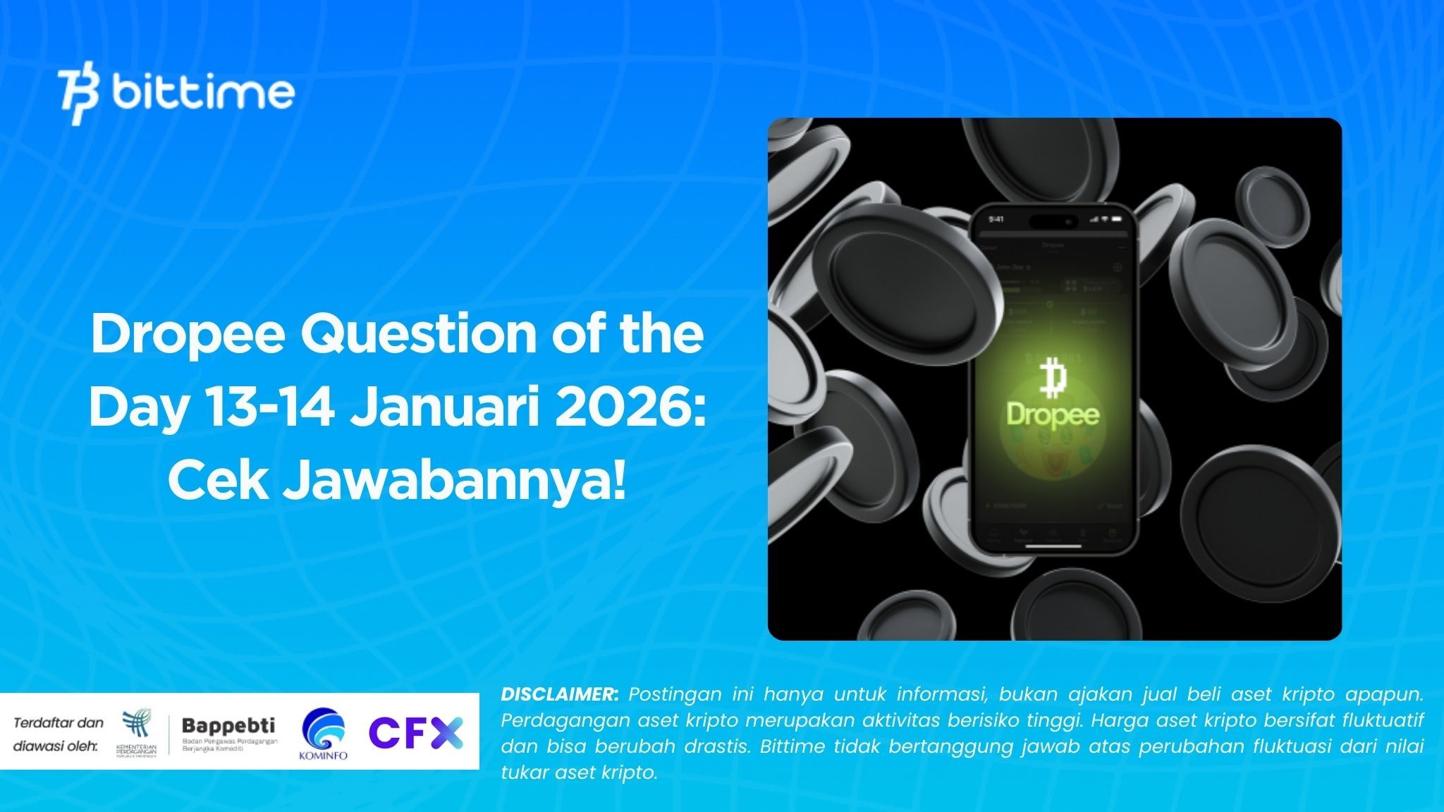 Dropee Question of the Day January 13-14, 2026: Check the Answer!