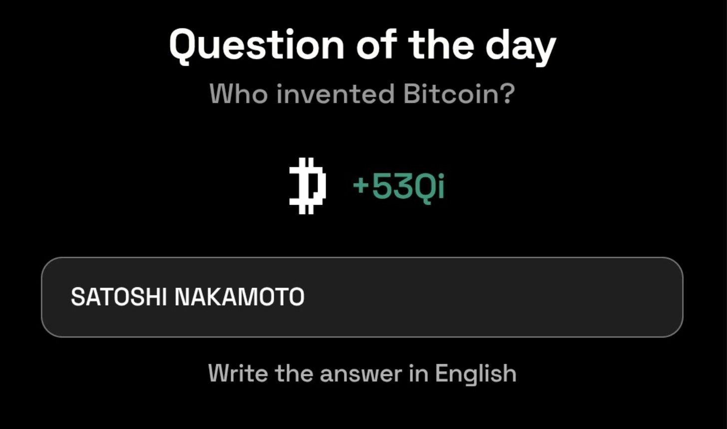 Dropee Question of the Day 14-15 Desember 2025.