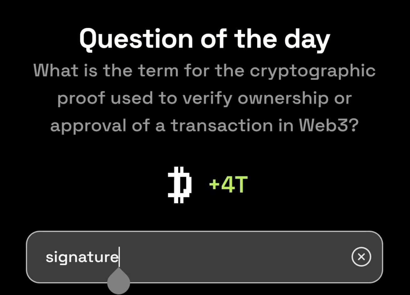 Dropee Question of the Day 1-2 November 2025.