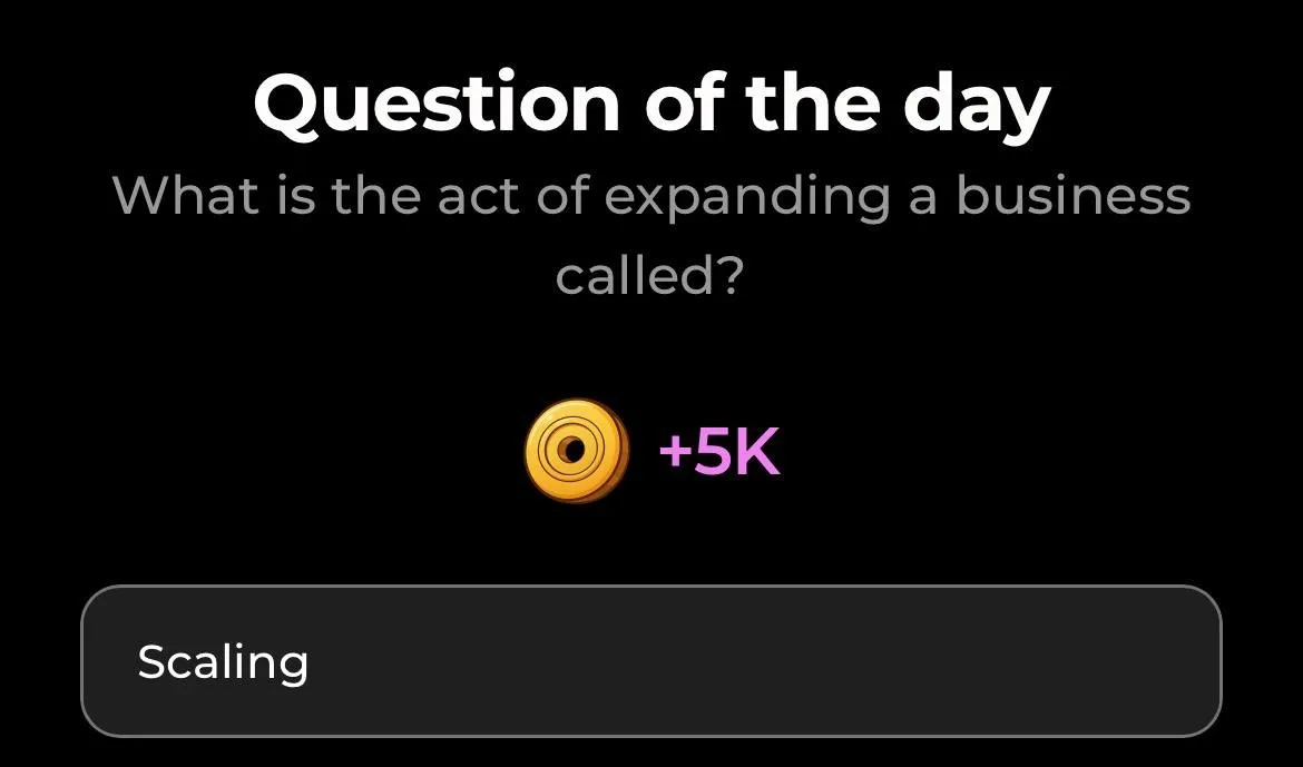 Dropee Question of the Day 20 Februari 2026