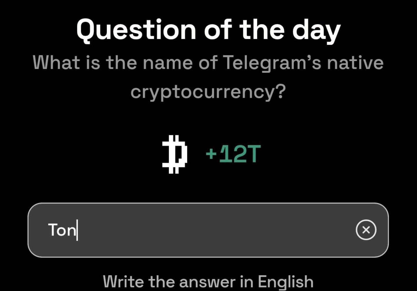 Dropee Question of the Day 25-26 Desember 2025.