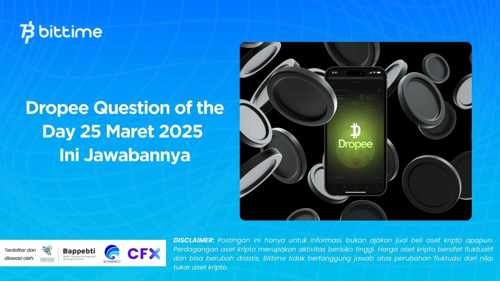 Dropee Question of the Day 25 Maret 2025 Ini Jawabannya.webp