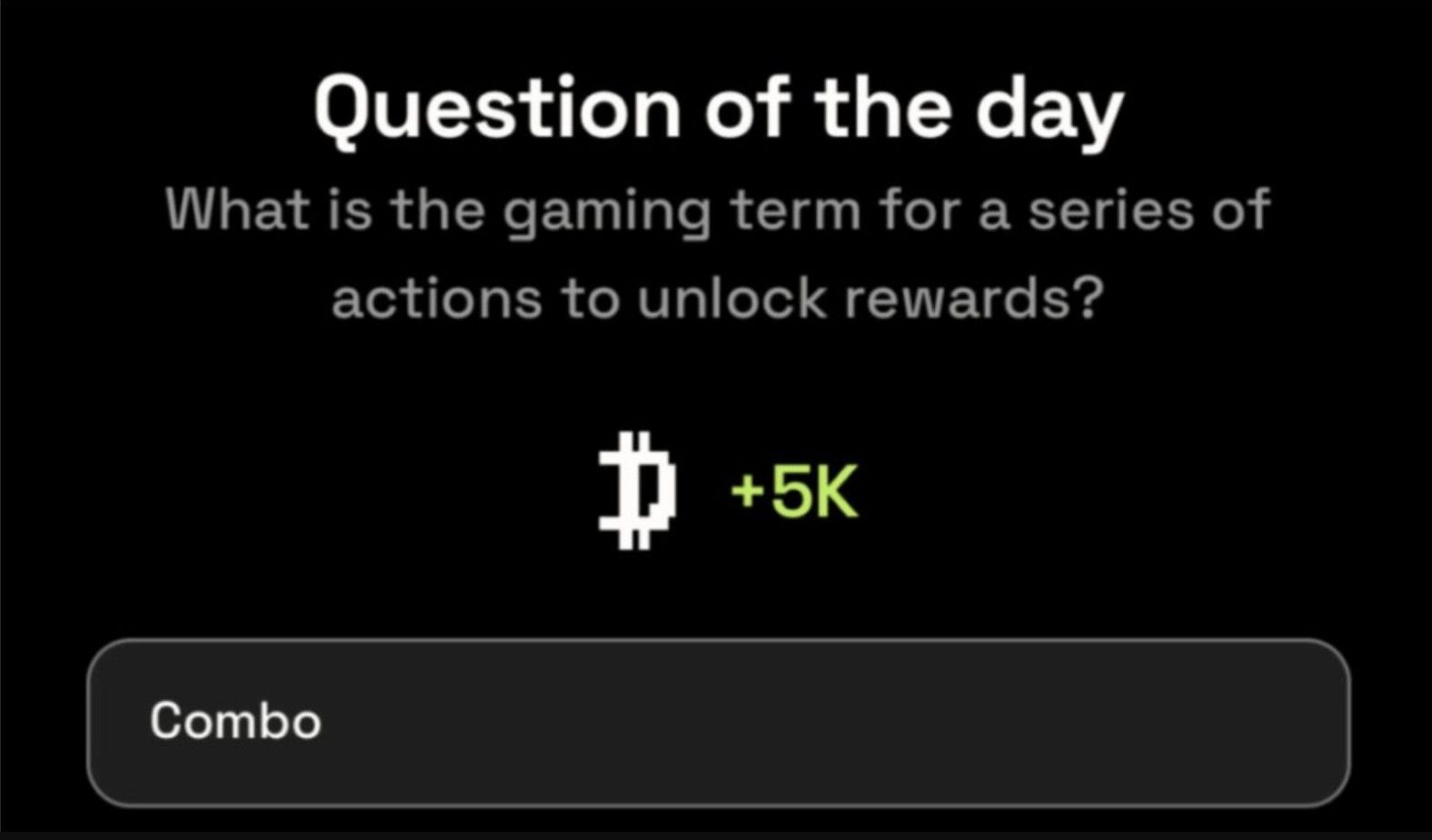 Dropee Question of the Day 2-3 November 2025.