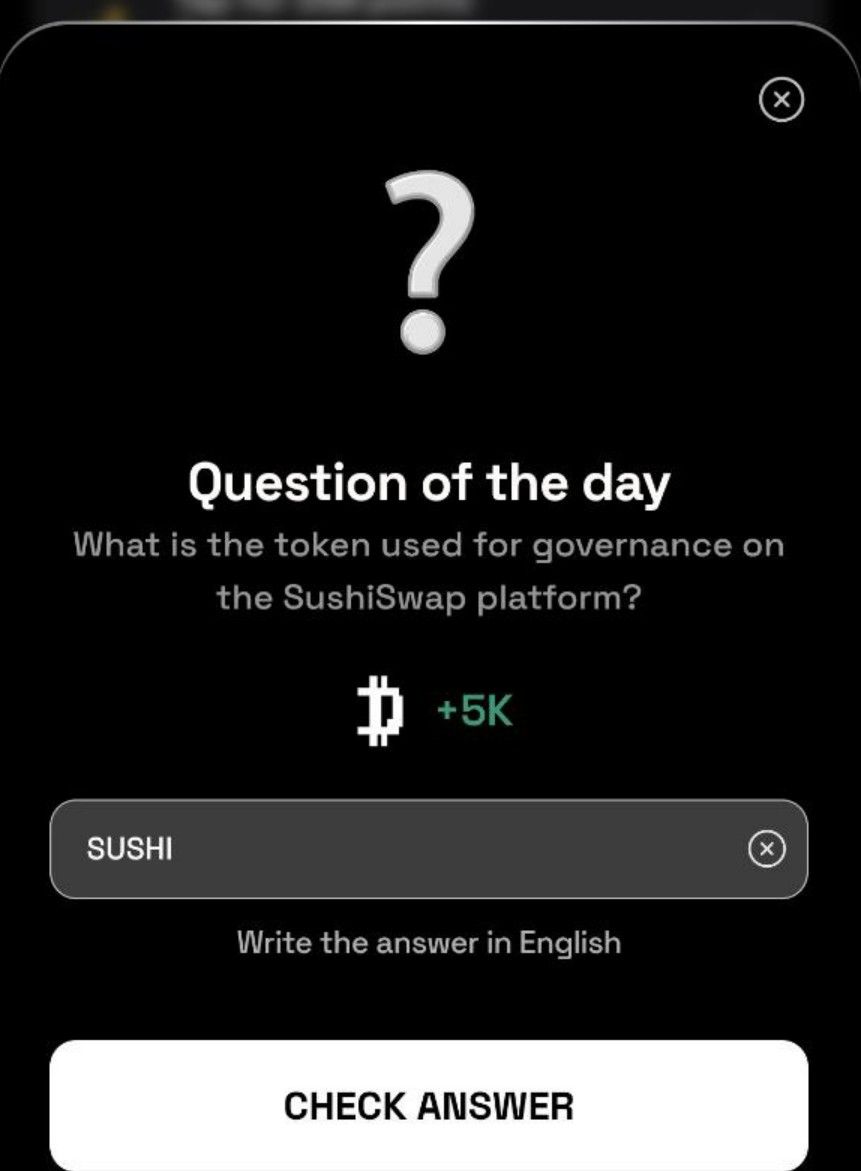 Dropee Question of the Day 6-7 Januari 2026.