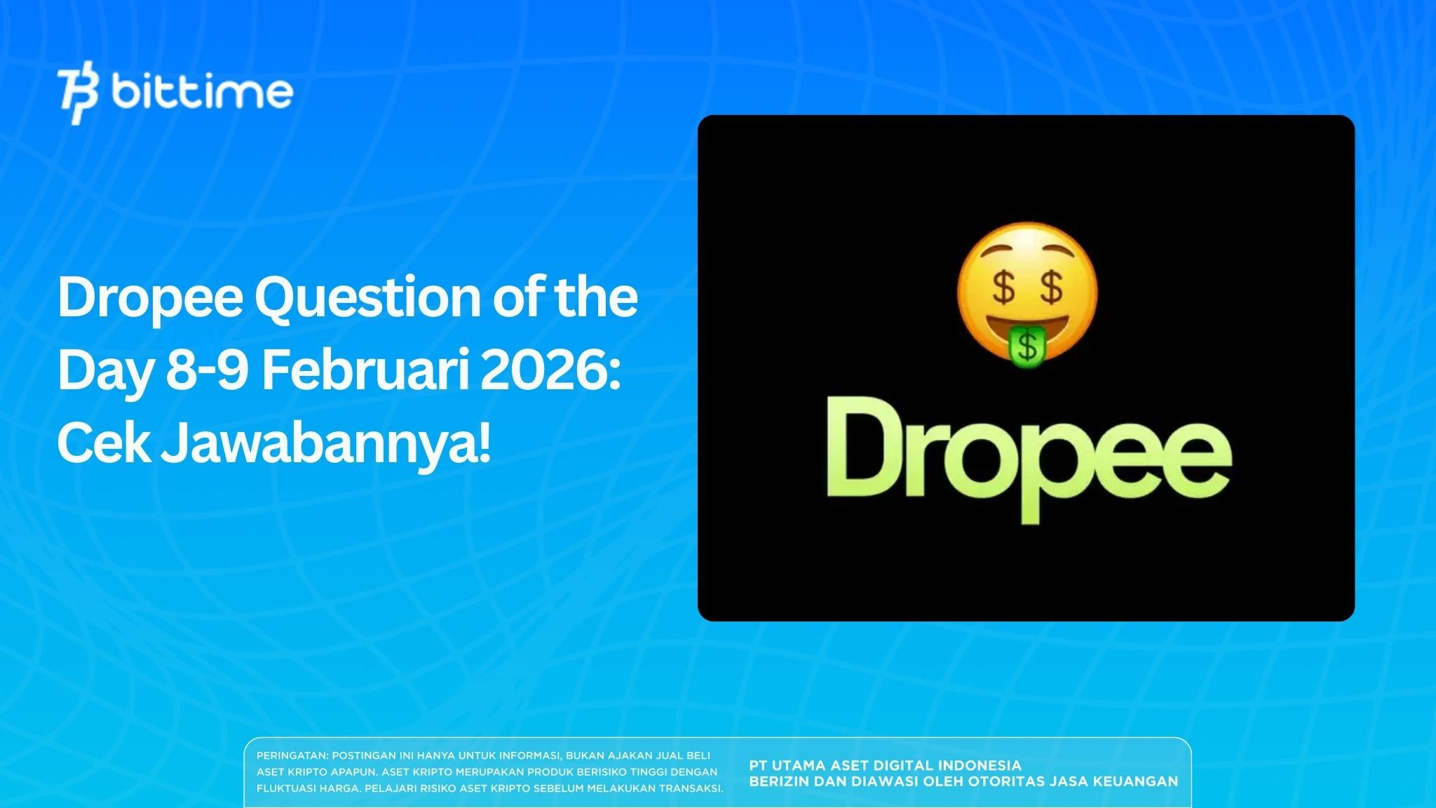 Dropee's Questions for Today, February 8-9, 2026 Check out the answers!