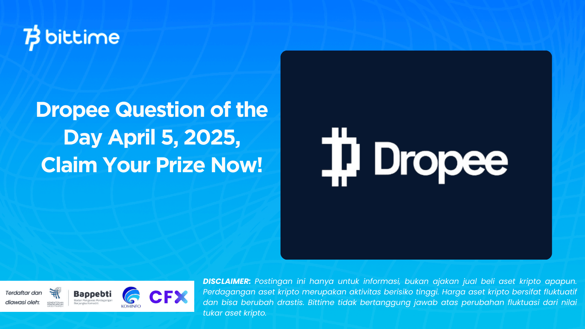 Dropee Question of the Day April 5, 2025, Claim Your Prize Now!.png