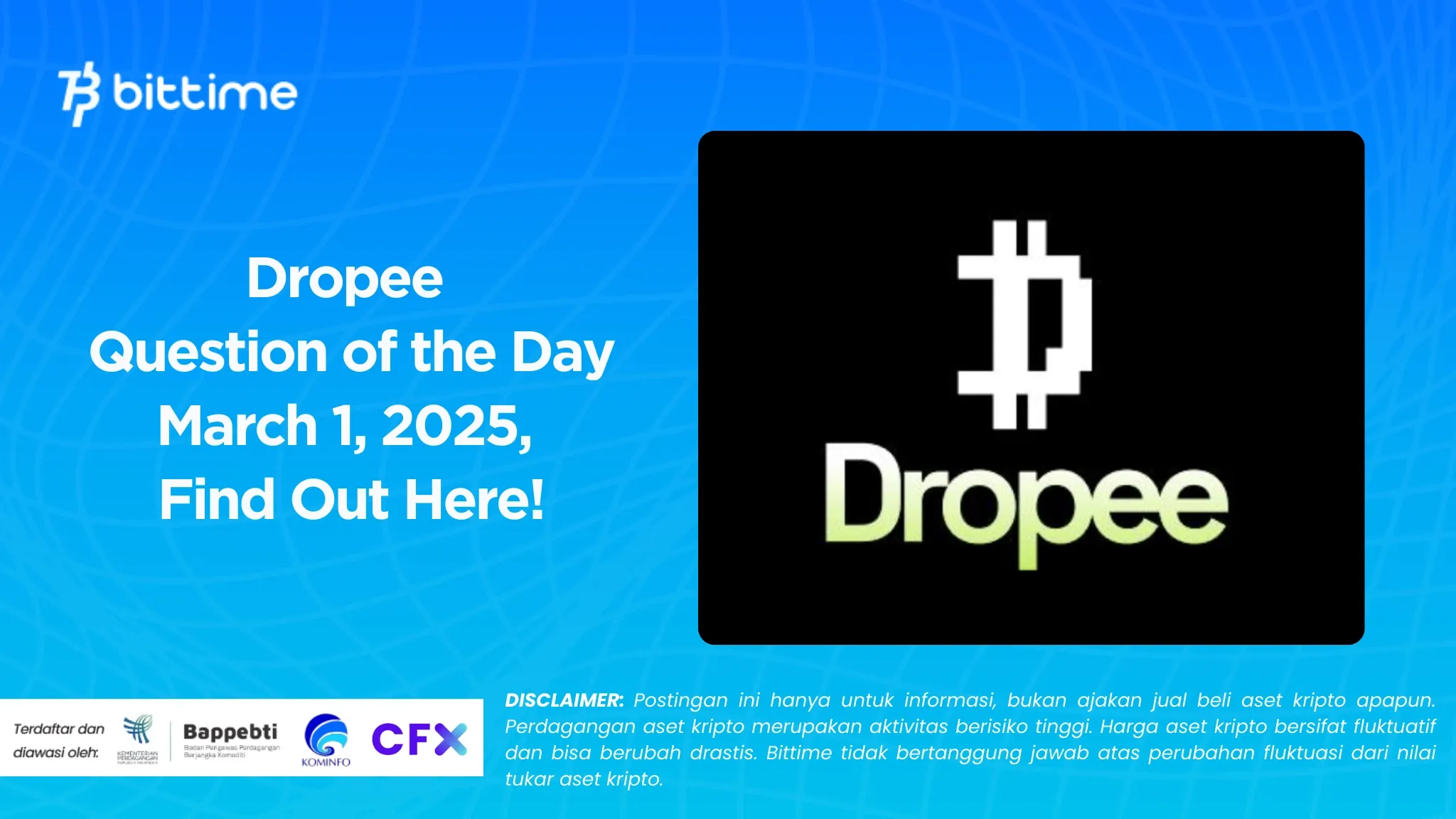 Dropee Question of the Day March 1, 2025