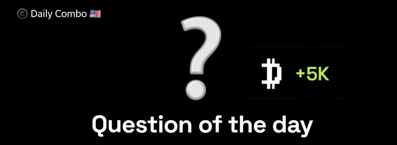Dropee question of the day 7 april 2025.
