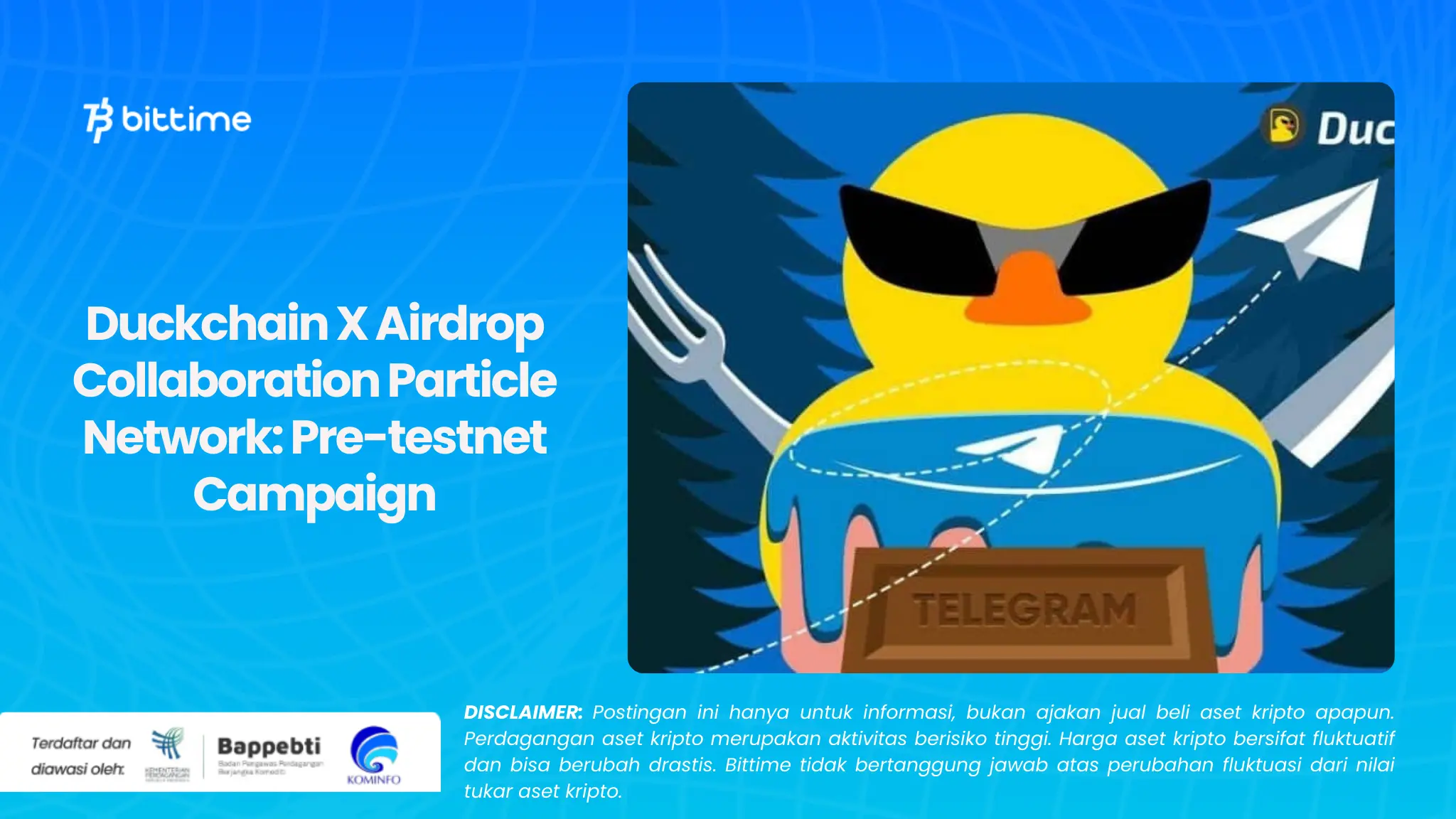 Duckchain X Airdrop Collaboration Particle Network: Pre-testnet Campaign