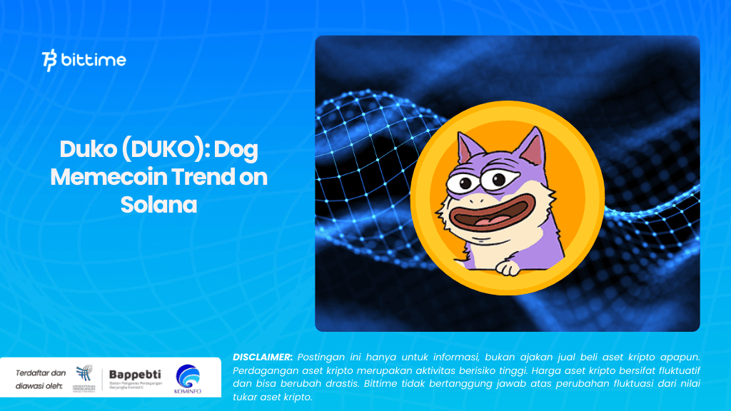 Duko (DUKO) Dog Memecoin Trend on Solana.png