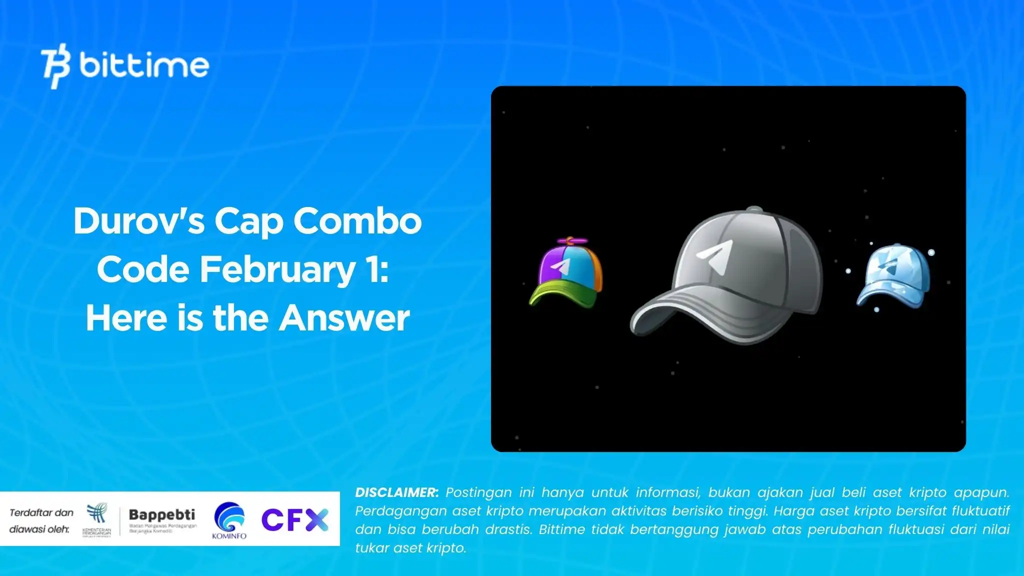 Durov's Cap Combo Code February 1: Here is the Answer