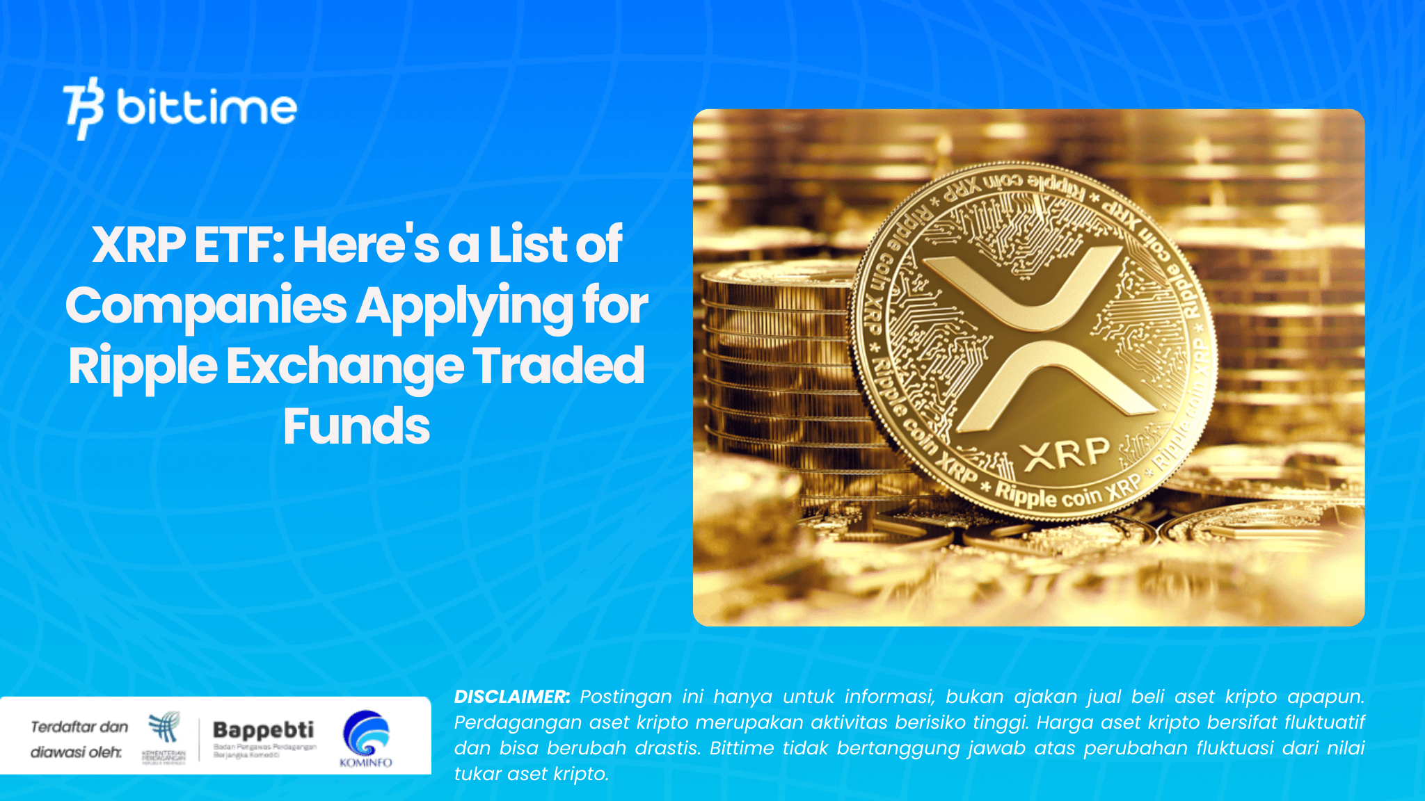     XRP ETF: Here's a List of Companies Applying for Ripple Exchange Traded Funds, Don't Be Surprised!