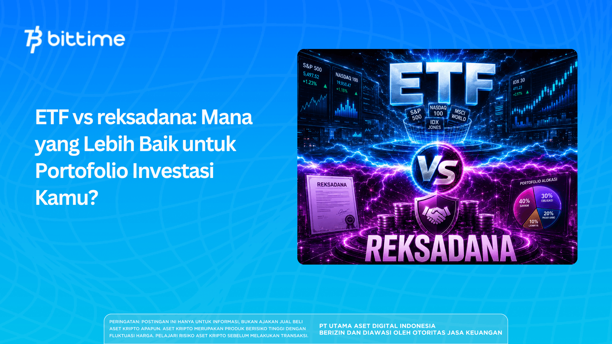 ETF vs reksadana