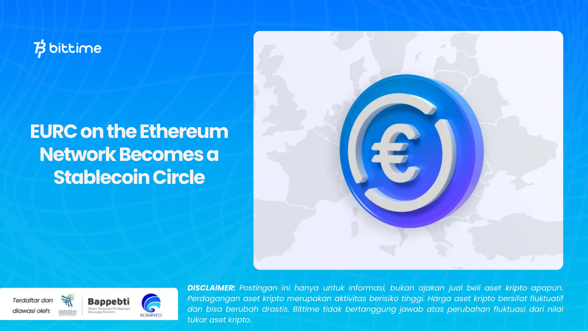 EURC on the Ethereum Network Becomes a Stablecoin Circle