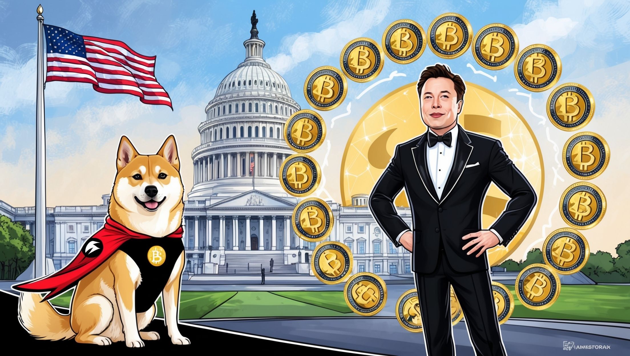 Elon Musk DOGE Bos Tesla Pimpin Department of Government Efficiency.png