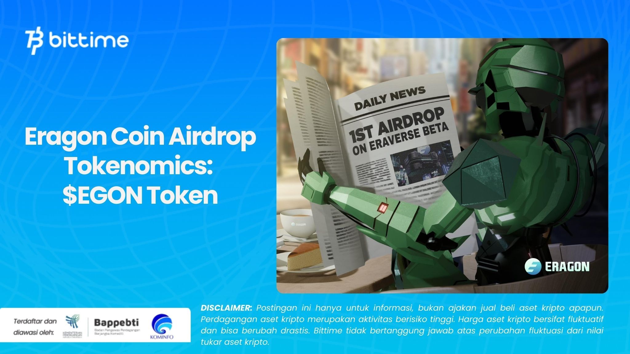 Eragon Coin Airdrop Tokenomics: $EGON Token