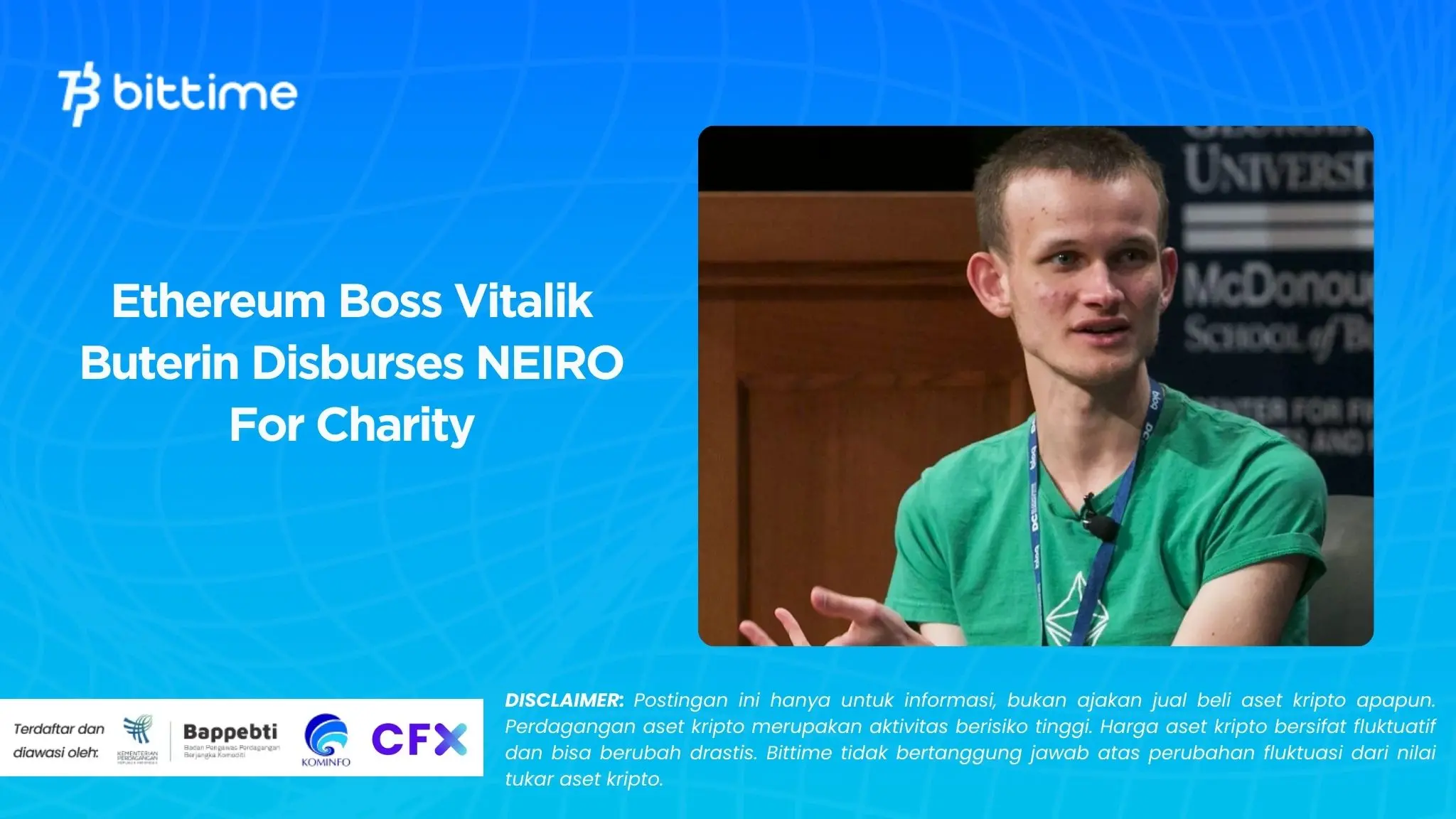 Ethereum Boss Vitalik Buterin Disburses NEIRO For Charity.webp