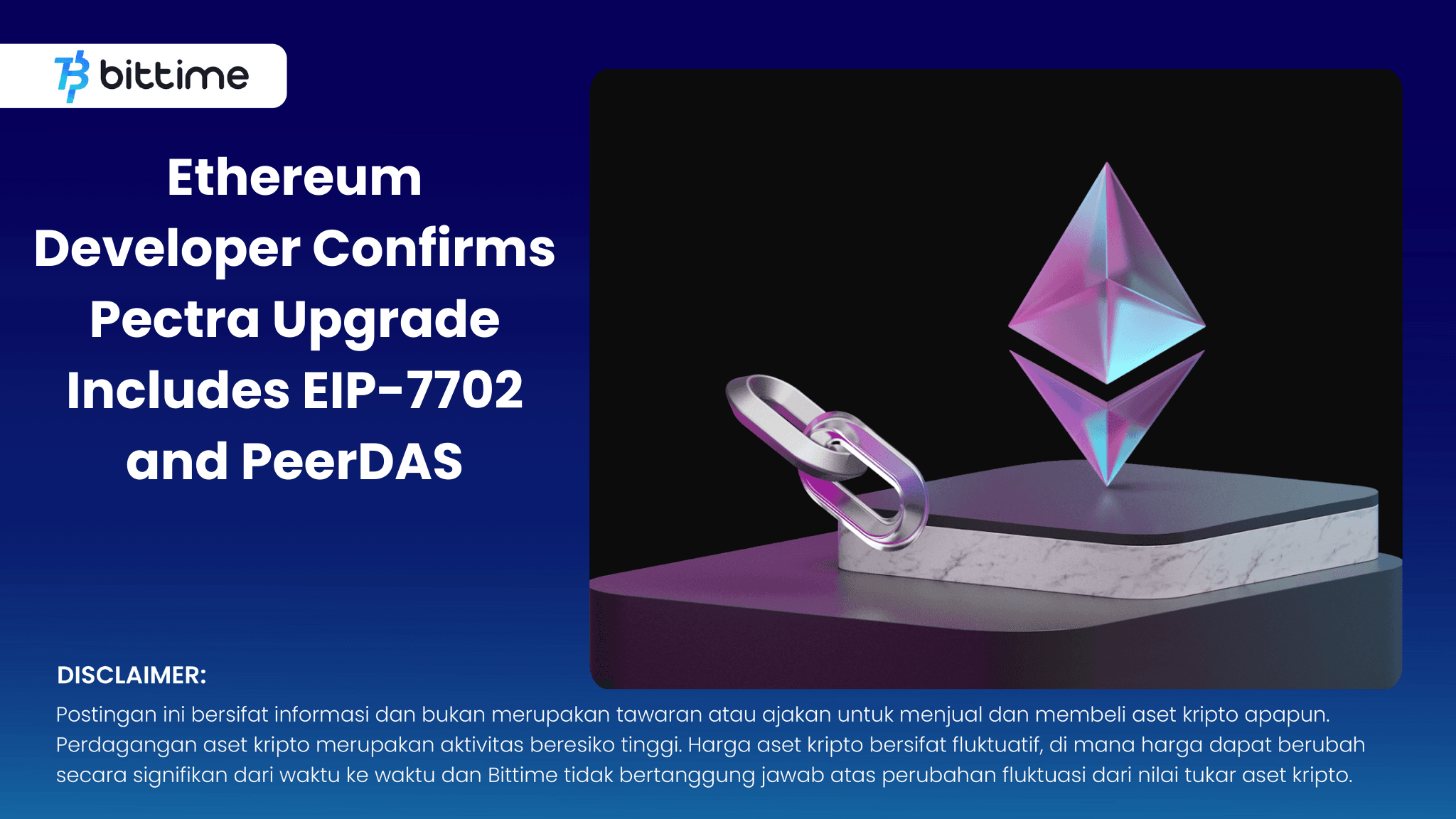 Ethereum Developer Confirms Pectra Upgrade Includes EIP-7702 and PeerDAS