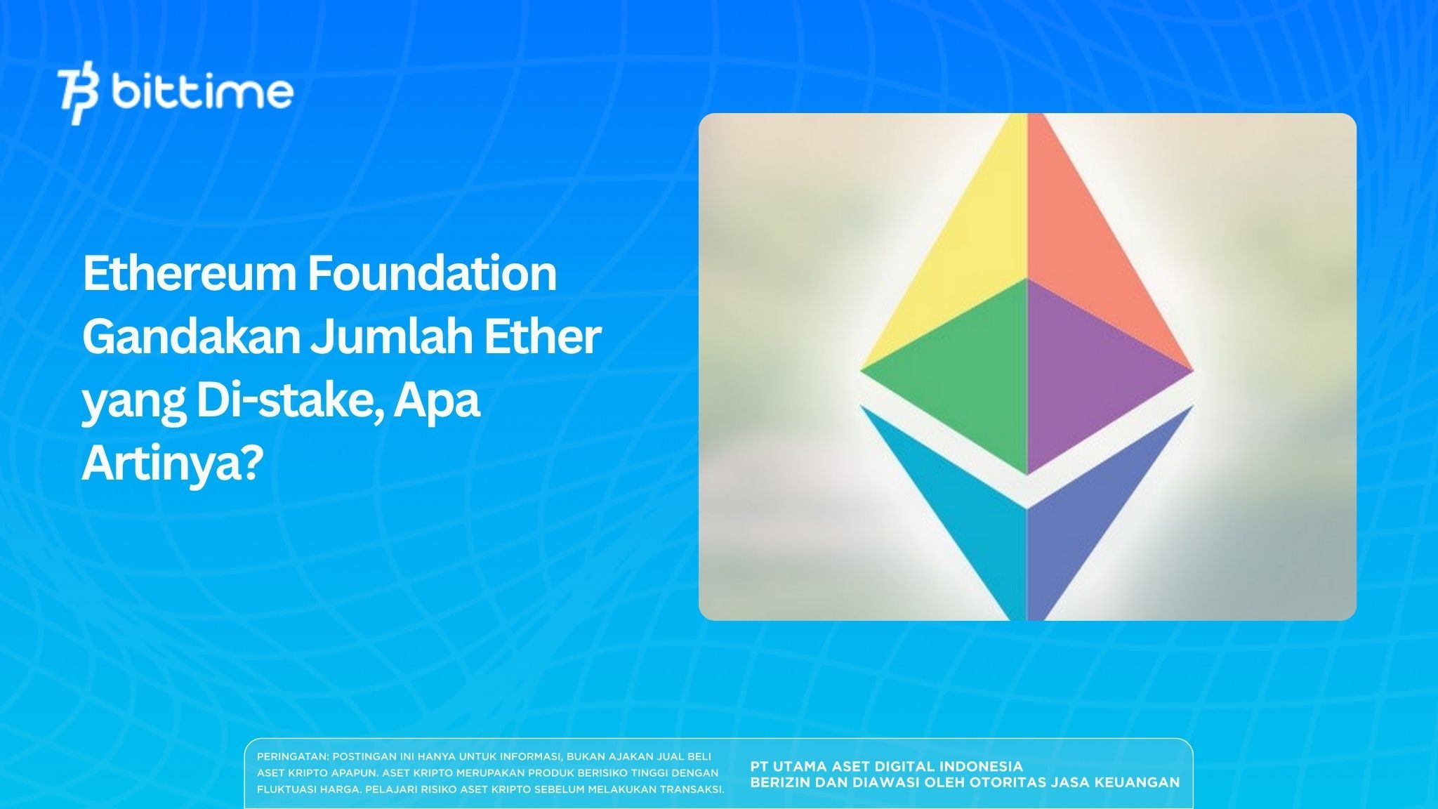 Ethereum Foundation Doubles the Amount of Staked Ether, What Does That Mean?