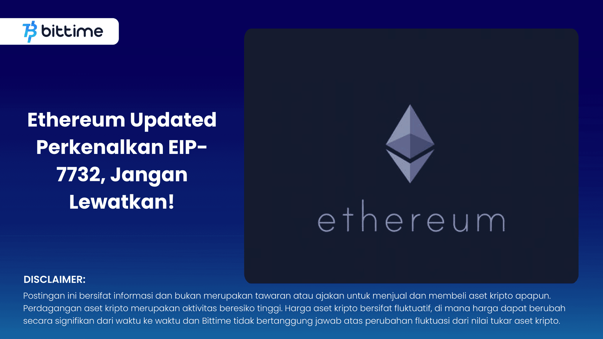 Ethereum Updated Perkenalkan EIP-7732, Jangan Lewatkan!